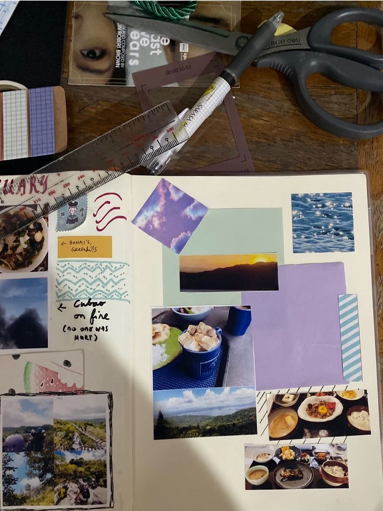 page in process, still lacking stickers and embellishments
